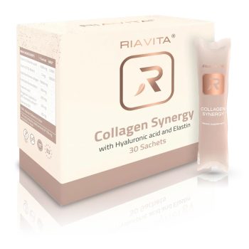   RIAVITA Collagen Synergy 450g - 30 tasak hialuronsavval és elasztinnal