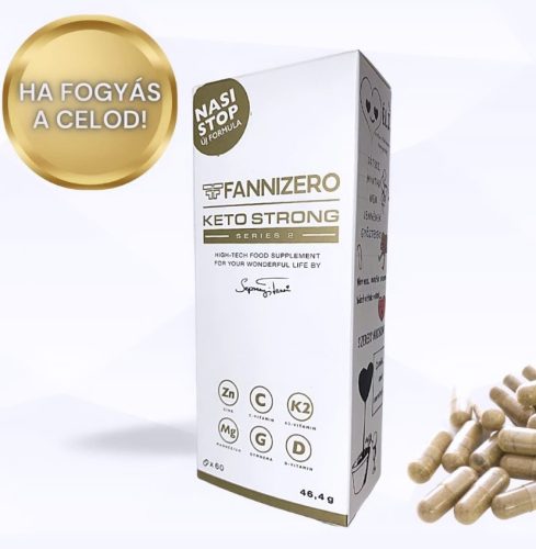 FANNIZERO Keto Strong Series 2. NasiStop 60 kapszula