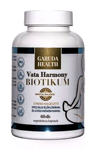 Garuda Health Vata Harmony Biotikum 60db mentális egyensúly kapszula