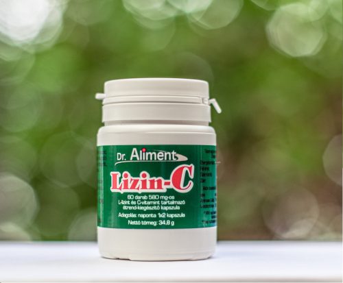 Dr. Aliment Lizin-C 60db 580mg-os kapszula