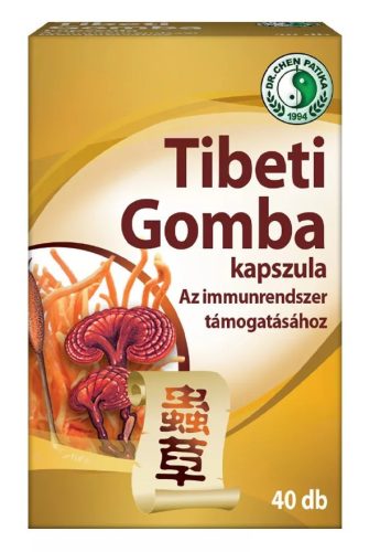 Dr. Chen Tibeti gomba 40db kapszula Immungold Cordyceps