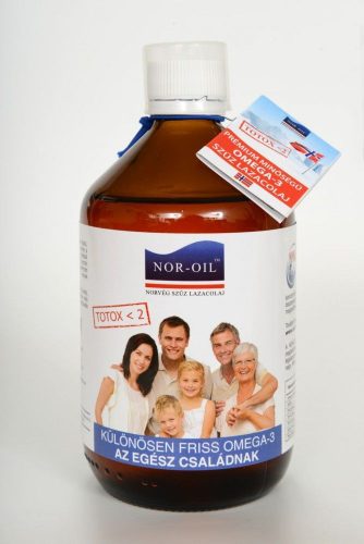 Szűz lazacolaj családi 500ml Nor-Oil