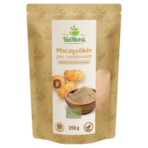 BioMenü BIO Macagyökér por 250g zselatin
