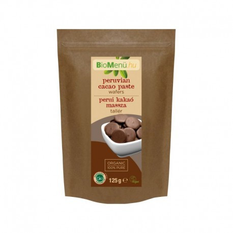 BioMenü BIO Kakaómassza tallér 125g perui