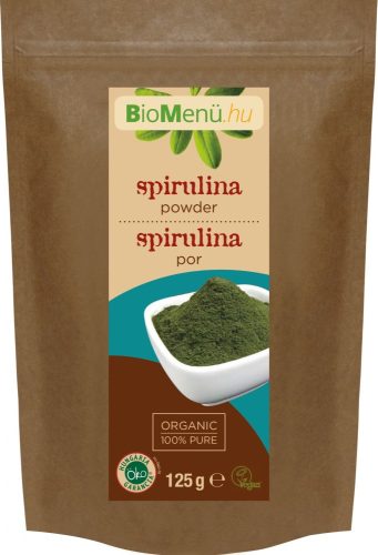BioMenü BIO Spirulina alga por 125g