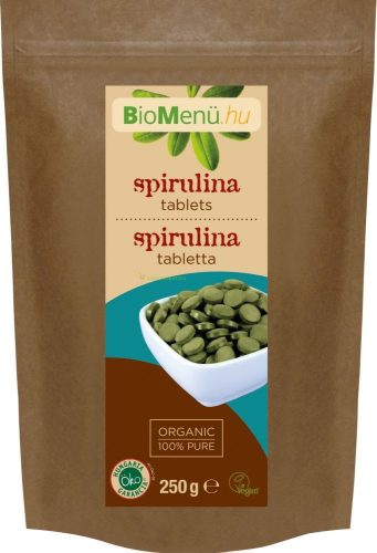 BioMenü BIO Spirulina alga tabletta 250g