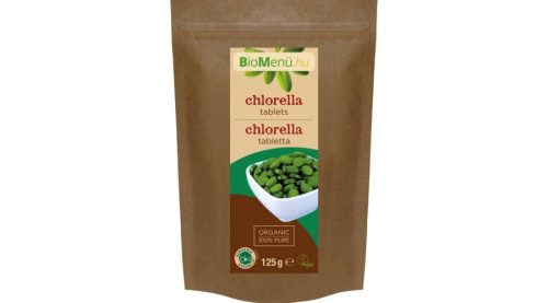 BIO Chlorella alga tabletta 125g BioMenü