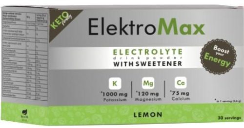 ElektroMax citrom ízű italpor 30db Health Market