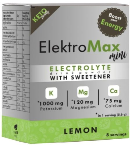 ElektroMax mini citrom ízű italpor 8db Health Market