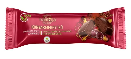 Health Market TradÍZijó Konyakmeggy ízű datolyaszelet 30g