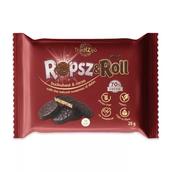   Health Market TradÍZijó Ropsz&Roll Hajdina tallér kakaós 20g