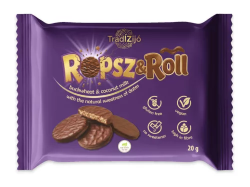Health Market TradÍZijó Ropsz&Roll Hajdina tallér kókusztejes 20g