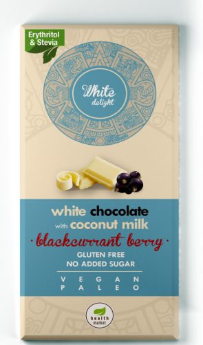 White Delight feketeribizlis fehércsoki 80g Health Market