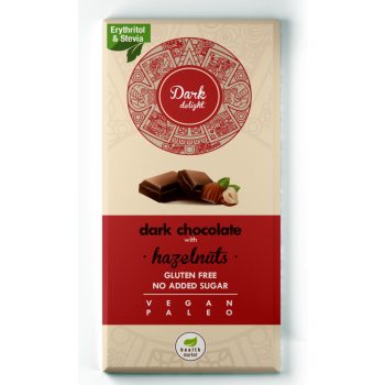 Étcsokoládé édesítőszerekkel 80g Dark Delight