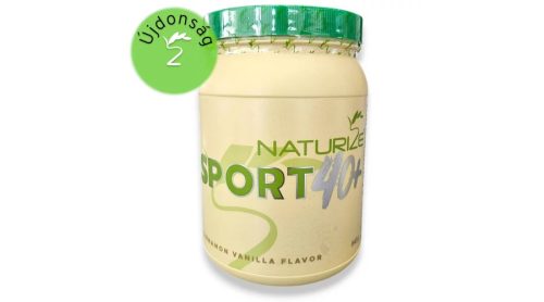 Naturize SPORT 40+ (50% fehérje, 12 superfood), 440g/20 adag komplex fehérje