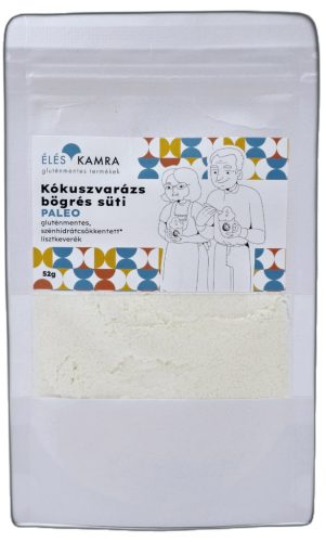 Éléskamra Kókuszvarázs bögrés süti CH csökkentett lisztkeverék 52g (Paleo)