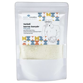   Éléskamra Valódi barna kenyér szénhidrát csökkentett lisztkeverék 235g (Paleo)
