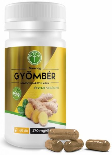 Tenmag Gyömbér étrend kiegészítő 60db kapszula