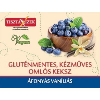   Áfonyás vaníliás omlós keksz 150g Tiszta Ízek gluténmentes, kézműves