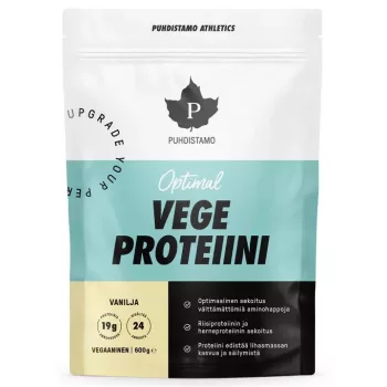   Puhdistamo Athletics Optimal Vegán Protein - Vaníliás 600g