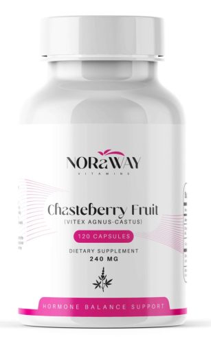 NORaWAY Chasteberry fruit (Vitex agnus- castus) 240mg Barátcserje 120db kapszula