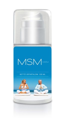 MSM krém 100ml (Kén tartalmú nagyfokú fájdalomcsillapító)