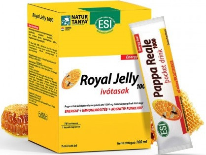 Natur Tanya® ESI Royal Jelly 1000mg méhpempő ivótasak 16x10ml