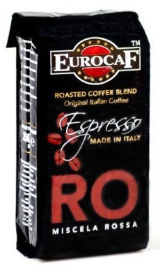 Miscela Rossa őrölt pörkölt kávé 250g EurocaF
