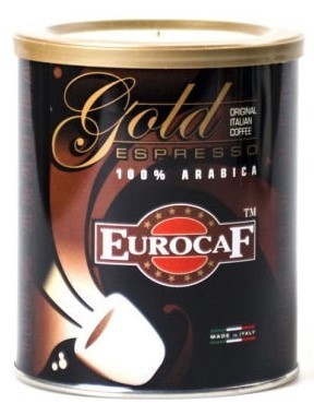 Gold őrölt kávé 250g EurocaF 100% Arabica