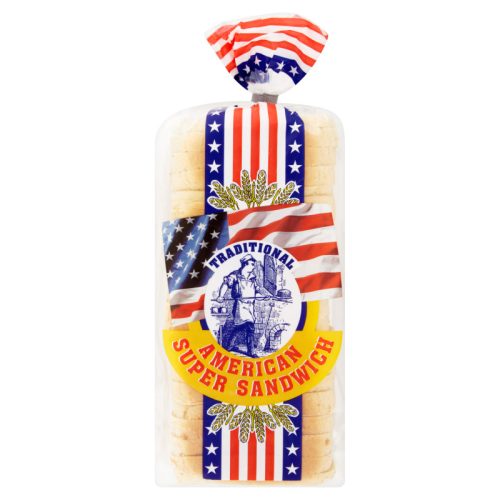 Amerikai típusú szeletelt szendvicskenyér 750 g