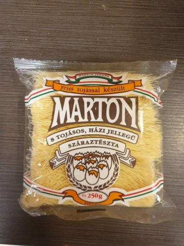 Marton cérnametélt 250 Gr.