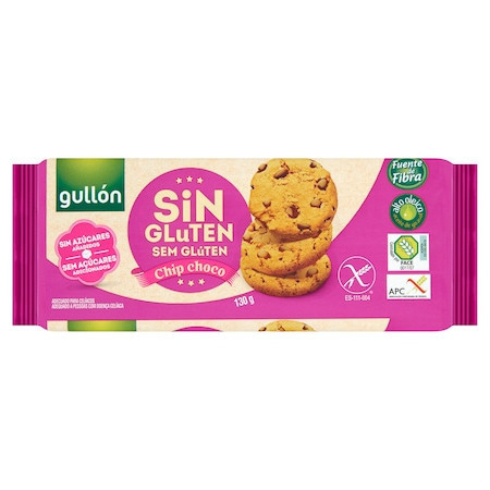 Gullon Chip Choco Gluténmentes 125 Gr.