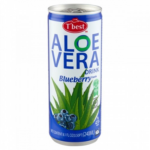 Dellos kékáfonya ízű aloe vera ital 240 ml.