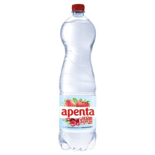 Apenta Vitamixx eper-vörösáfonya ízű szénsavmentes üdítőital cukrokkal és édesítőszerekkel 1,5 l