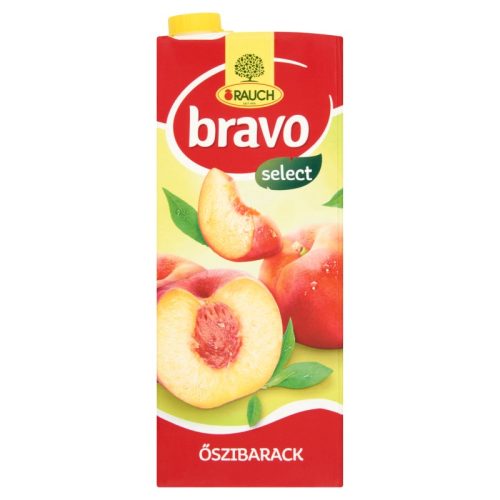 Rauch Bravo gyümölcsital 1,5 l őszibarack 25 %