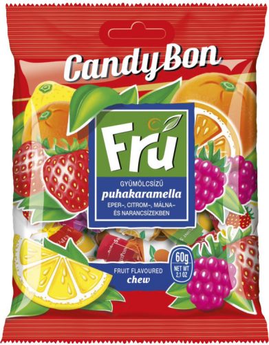 Fru Gyümölcskaramella szines 60 Gr.