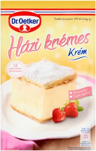 Dr.Oetker Házi Krémes Krém 225 Gr.