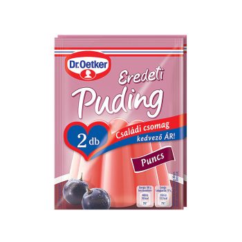 Dr.Oetker Családi Puding Puncs   2 db-os
