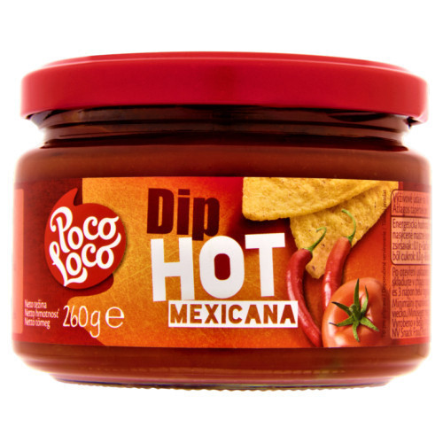 Poco Loco Dip Szósz HOT 260 gr. 12/#