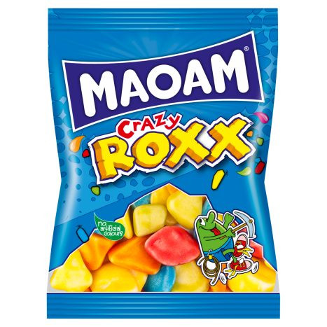 Maoam crazy roxx olvadó rágóbonbon-drazsé keverék 70 g