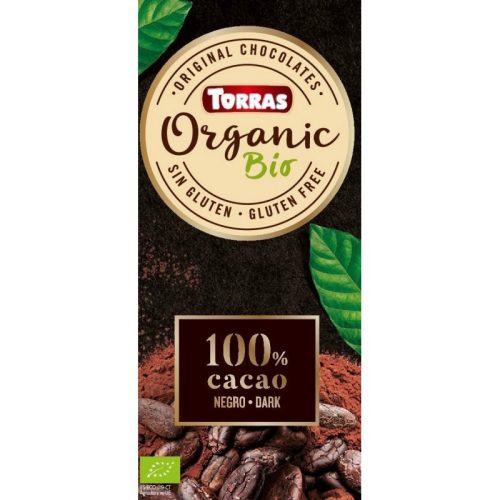 Torras BIO 100% étcsokoládé 100g