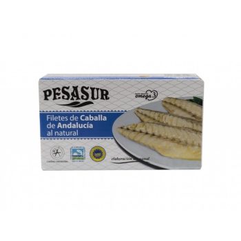 Pesasur Makréla filé sós vízben 120g konzervdobozos