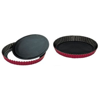   Ibili Fodros sütőforma kerek, kivehető alj, 24cm 356224 piteforma