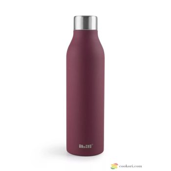   Ibili Fém termo kulacs 500ml Hoja 774953 mályva színű termosz palack