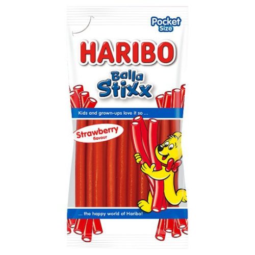 Haribo Balla-Balla stick Eper 80 gr.