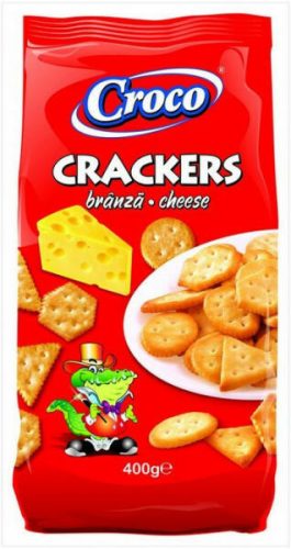 Croco Kréker 400 gr. Sajtos