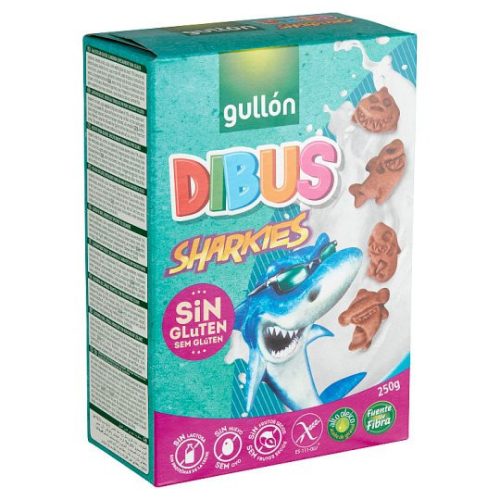 Gullon Hookies Sharkies Keksz 250 Gr.