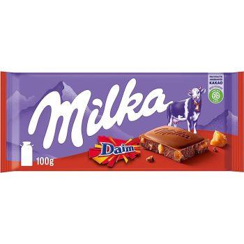 Milka Táblás 100 gr.  Daim