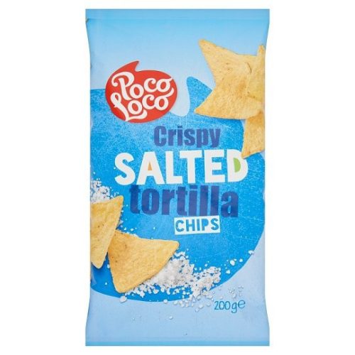 Poco Loco Tortilla chips Sós 200 gr.22/#