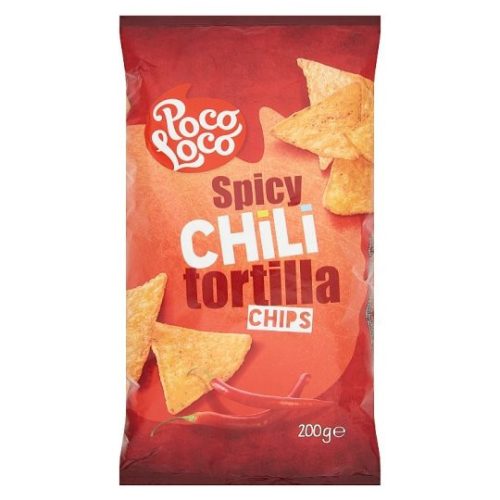 Poco Loco Tortilla Chips Chilis 200 gr.